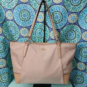 Coach Ava Tote Bag - Tan
